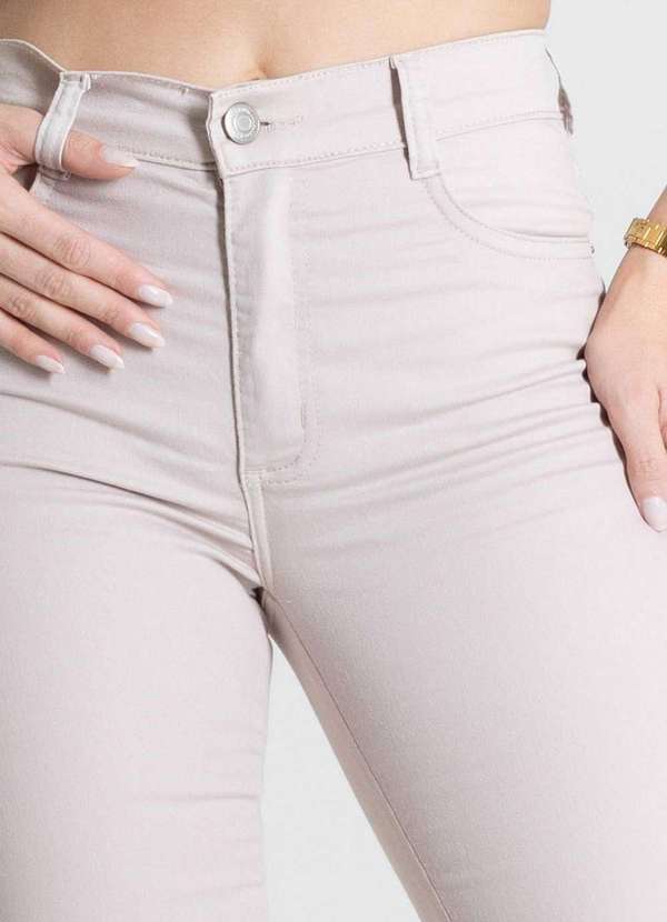 Sawary - Calça Sarja Sawary Boot Cut - 280480 Bege 5