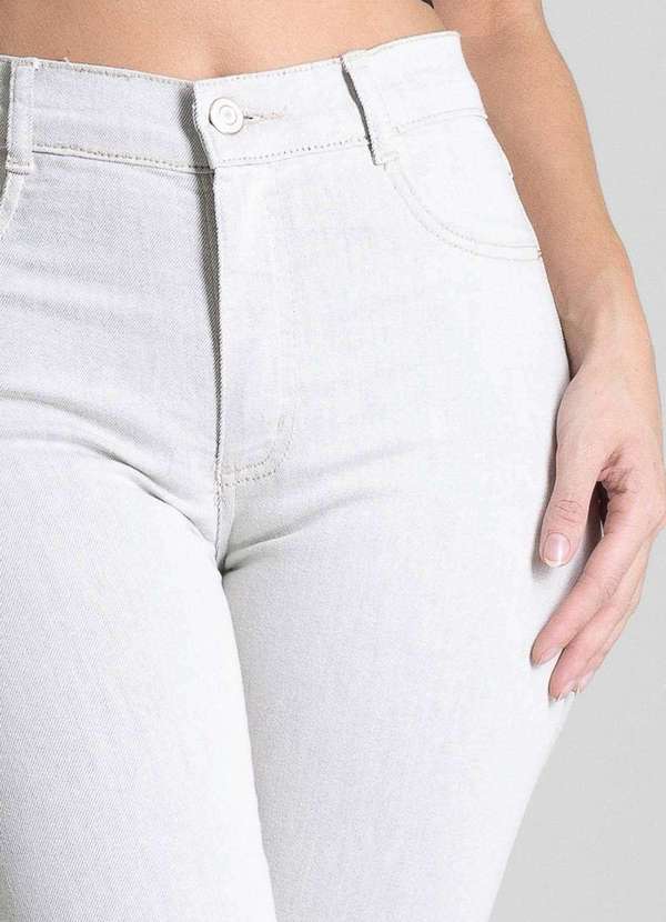 Sawary - Calça Sarja Sawary Boot Cut - 281855 Branco 5