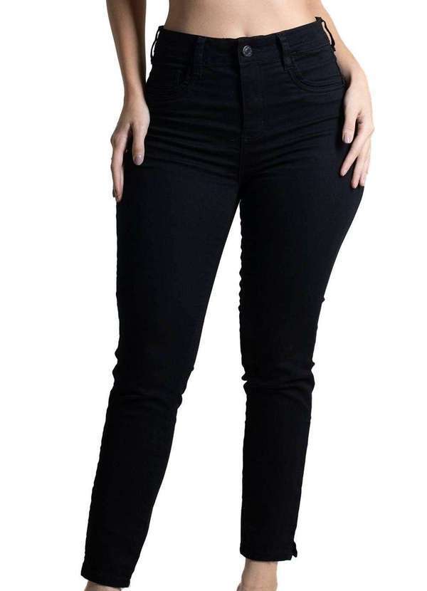 Sawary - Calça Sarja Sawary Heart - 273685 Preto