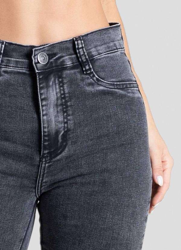 Sawary - Calça Sarja Sawary Hot Pants - 280233 Preto 5