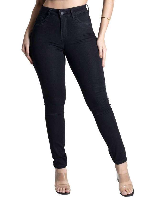 Sawary - Calça Sarja Sawary Levanta Bumbum - 275004 Preto