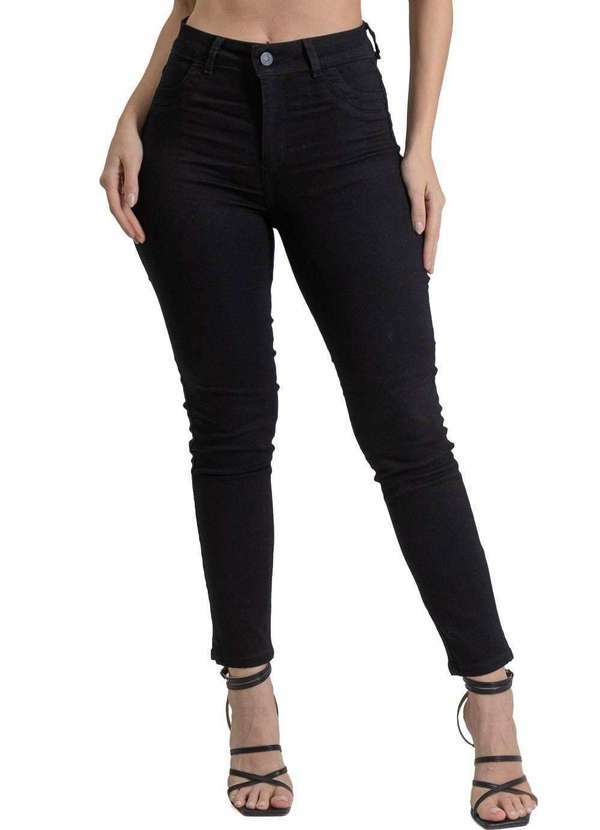 Sawary - Calça Sarja Sawary Levanta Bumbum - 266758 Preto