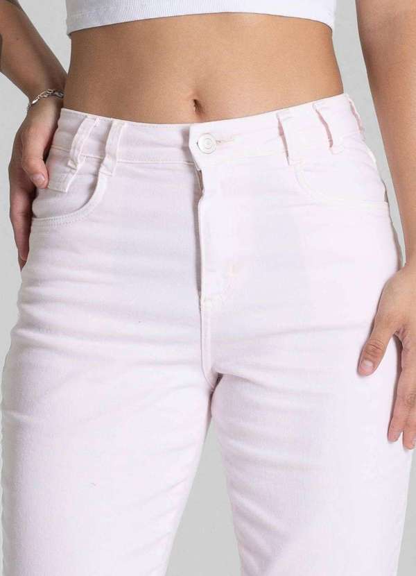 Sawary - Calça Sarja Sawary Mom - 281691 Rosa 5