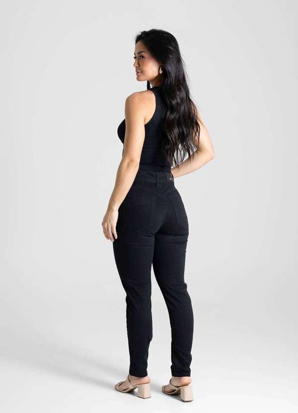 Sawary - Calça Sarja Sawary Push Up - 280645 Preto 4