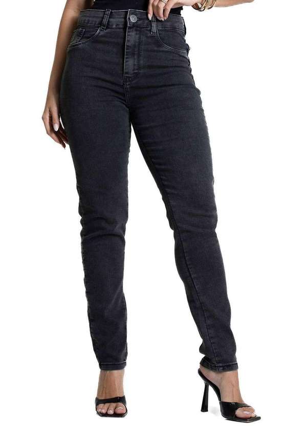 Sawary - Calça Sarja Sawary Push Up - 282390 Preto