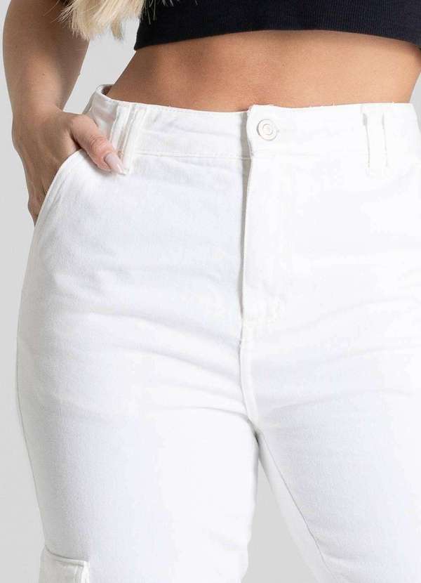 Sawary - Calça Sarja Sawary Reta - 273928 Bege 5