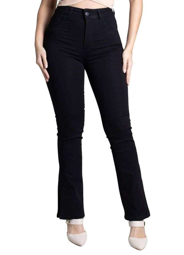 Sawary - Calça Sarja Sawary Reta - 275006 Preto