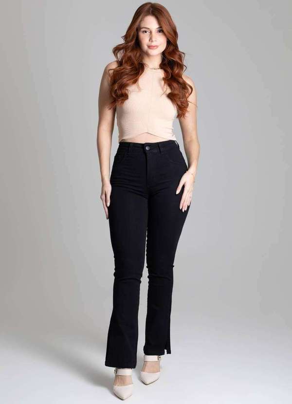 Sawary - Calça Sarja Sawary Reta - 275006 Preto 2