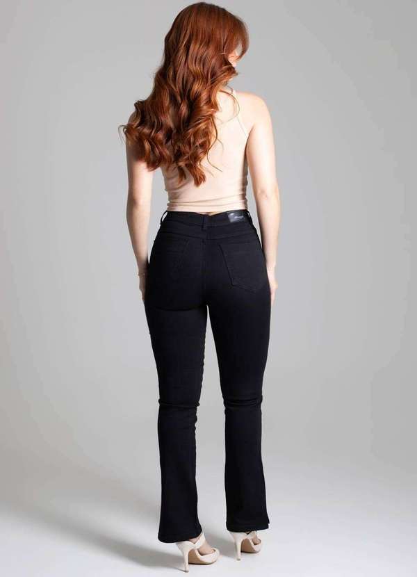 Sawary - Calça Sarja Sawary Reta - 275006 Preto 4
