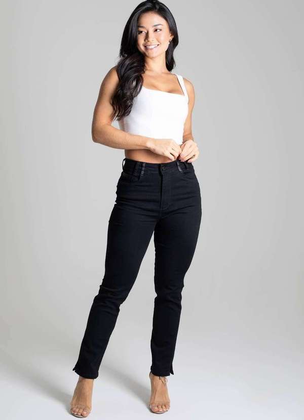 Sawary - Calça Sarja Sawary Reta - 276791 Preto 2