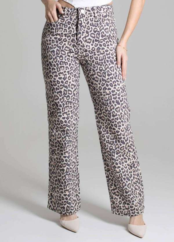 Sawary - Calça Sarja Sawary Reta - 277912 Bege 5