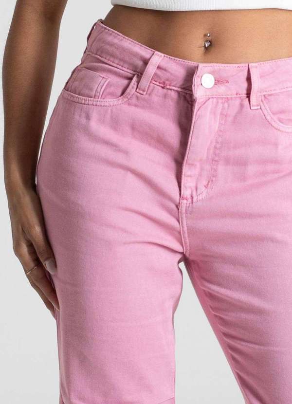 Sawary - Calça Sarja Sawary Reta - 281591 Rosa 5