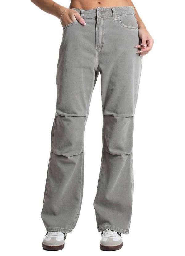 Sawary - Calça Sarja Sawary Reta - 282666 Verde