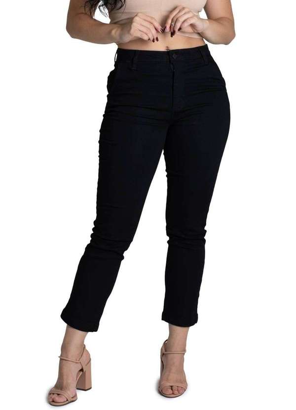 Sawary - Calça Sarja Sawary Reta - 276312 Preto