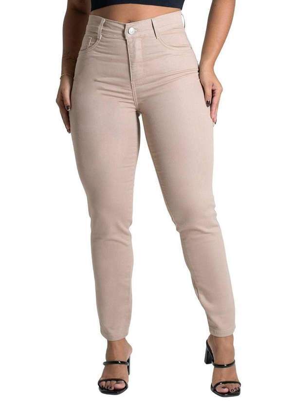 Sawary - Calça Sarja Sawary Skinny - 278784 Marrom