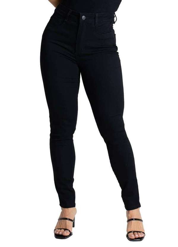 Sawary - Calça Sarja Sawary Super Lipo - 264526 Preto