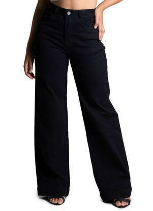 Calça Sarja Sawary Wide Leg - 275028 - SAWARY