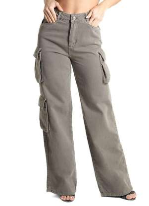 Calça Sarja Sawary Wide Leg- 280818 - SAWARY