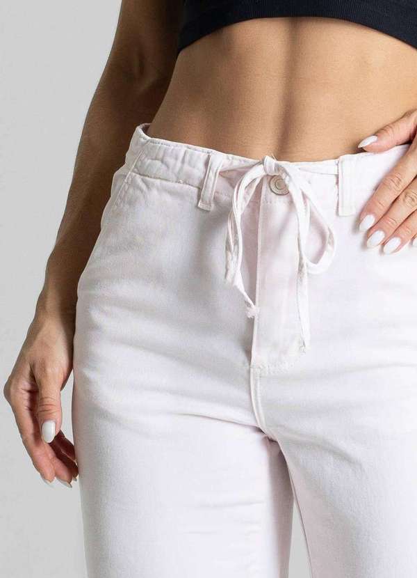 Sawary - Calça Sarja Sawary Wide Leg - 281586 Rosa 5