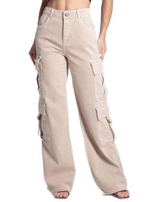 Calça Sarja Sawary Wide Leg - 282160 - SAWARY