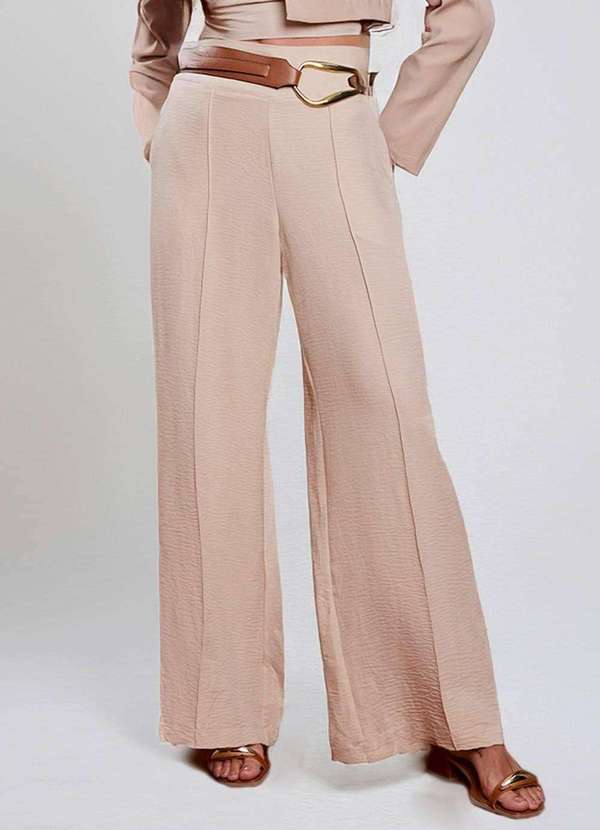 Sawary - Calça Sawary Infinito - 279985 Bege 4