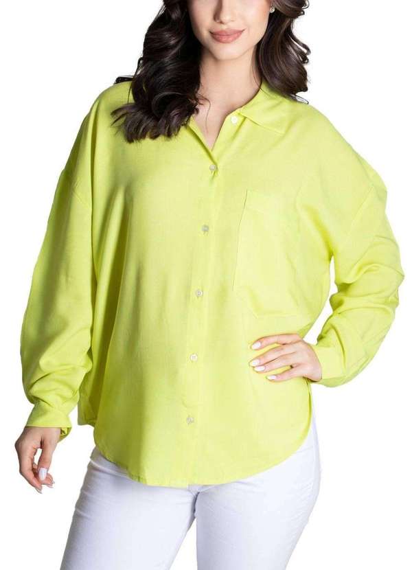 Sawary - Camisa Algodão Sawary Amarelo