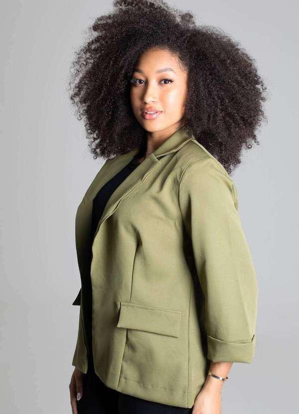 Sawary - Blazer Sawary Alfaiataria Verde 3