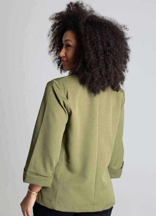Sawary - Blazer Sawary Alfaiataria Verde 4