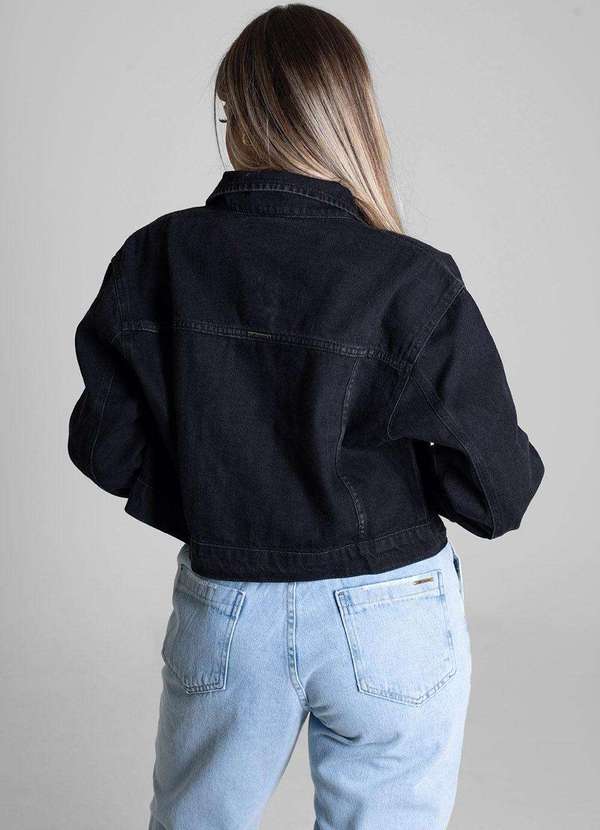 Sawary - Jaqueta Jeans Sawary - 274395 Preto 3