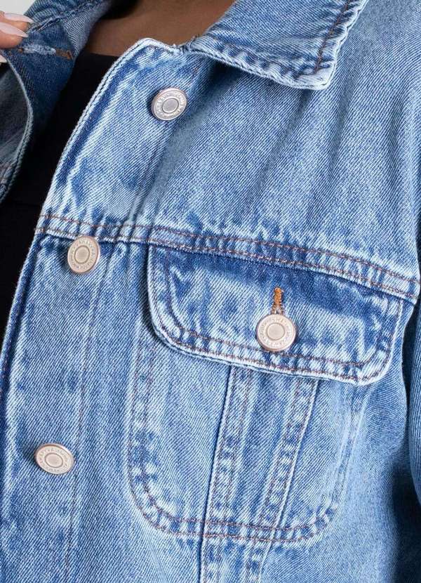 Sawary - Jaqueta Jeans Sawary - 278778 Azul 5