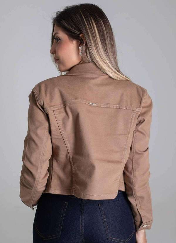 Sawary - Jaqueta Sarja Sawary - 279193 Bege 3