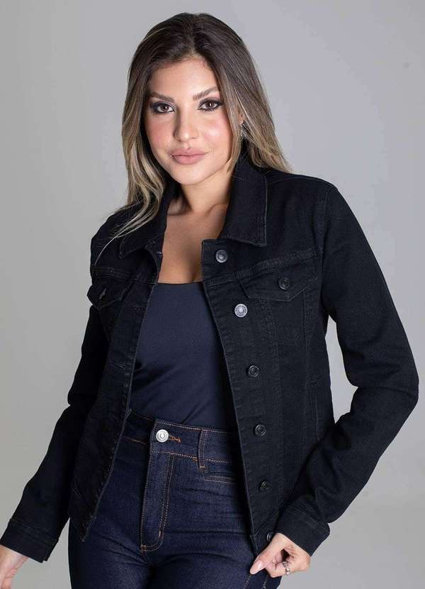 Sawary - Jaqueta Sarja Sawary - 279194 Preto 2