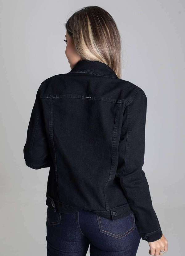 Sawary - Jaqueta Sarja Sawary - 279194 Preto 4