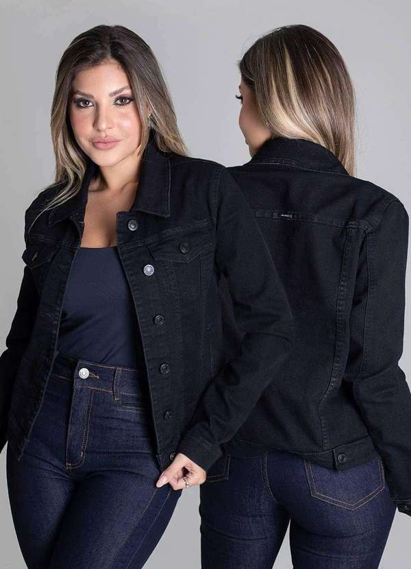 Sawary - Jaqueta Sarja Sawary - 279194 Preto 6