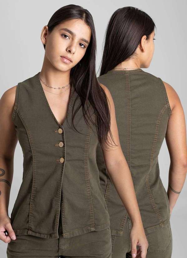 Sawary - Colete Sarja Sawary - 282325 Verde 6