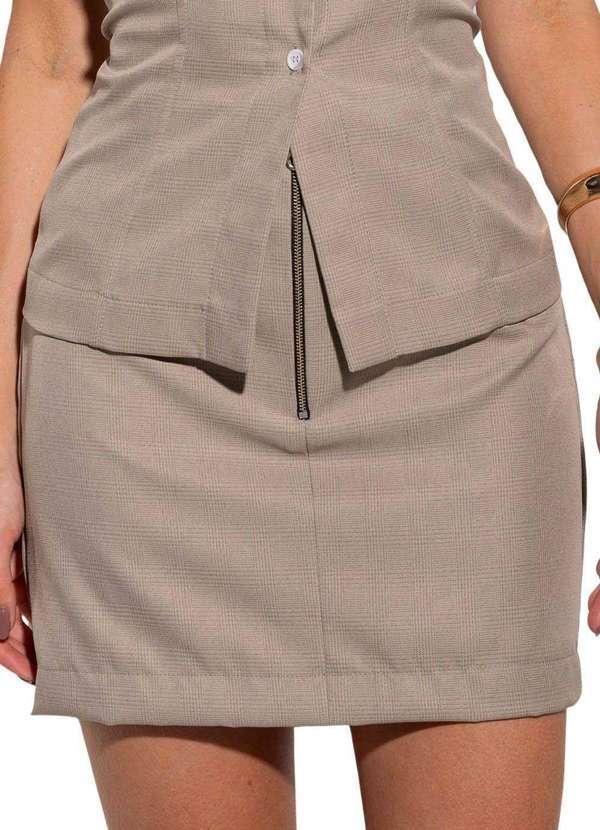 Sawary - Mini Saia Sawary Social - 277548 Cinza