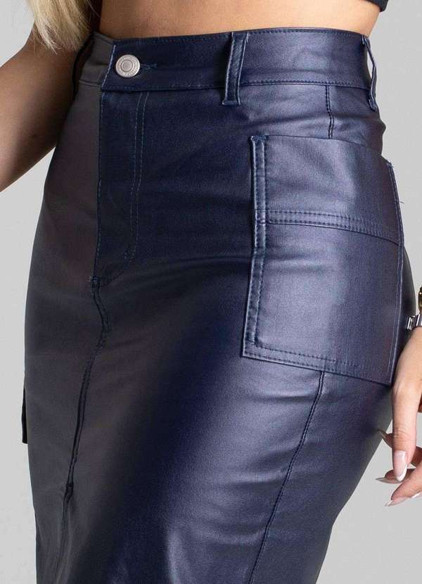 Sawary - Saia Bengaline Sawary Azul 5