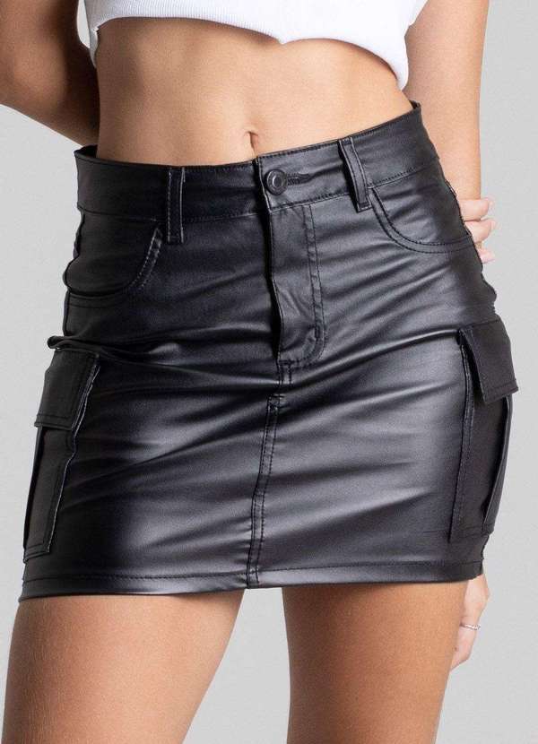 Sawary - Saia Bengaline Sawary Cargo Preto 4