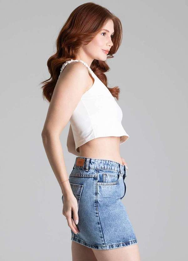 Sawary - Saia Jeans Sawary - 278820 Azul 3