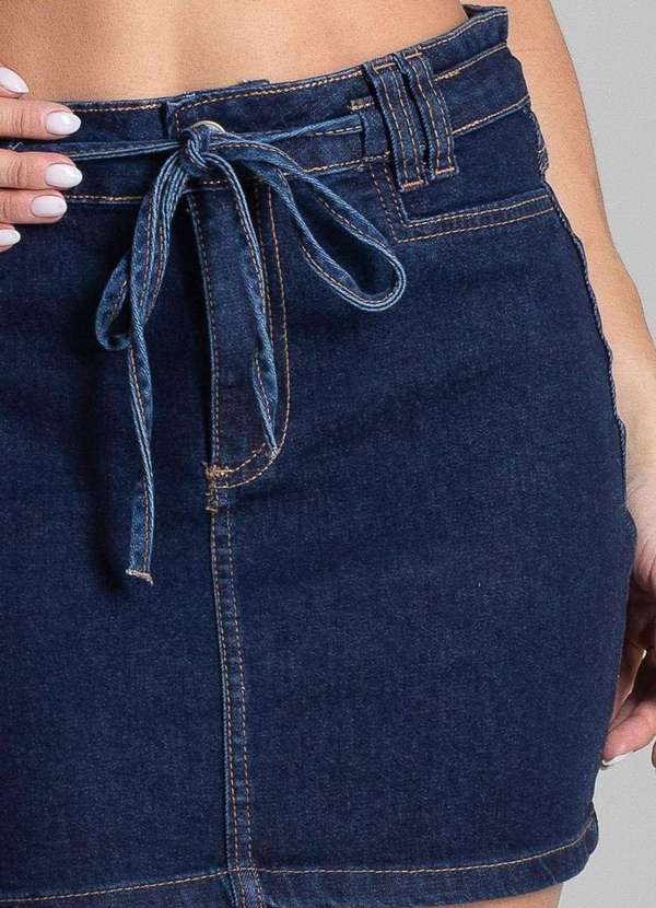 Sawary - Saia Jeans Sawary - 280747 Azul 5