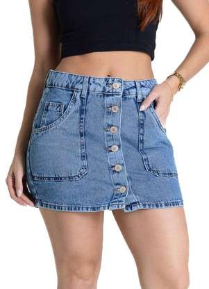 Saia Jeans Sawary - 281190 - SAWARY