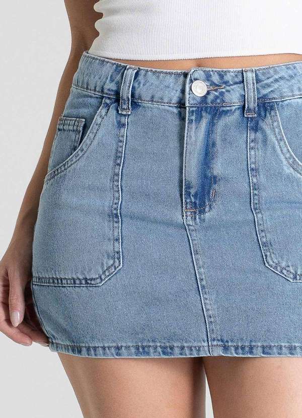 Sawary - Saia Jeans Sawary - 281204 Azul 5