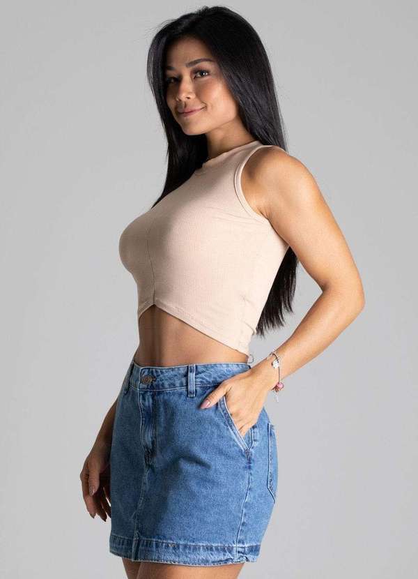 Sawary - Saia Jeans Sawary Azul 3