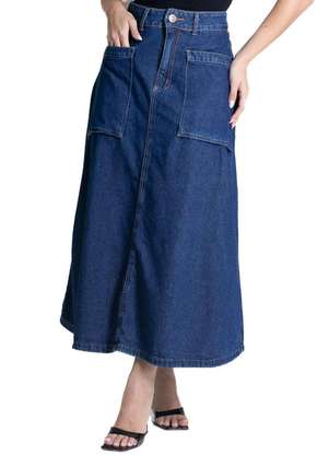 Saia Jeans Sawary Midi - 281616 - SAWARY