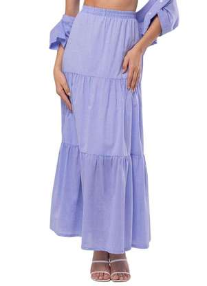 Saia Midi Sawary Mare - 279720 - SAWARY