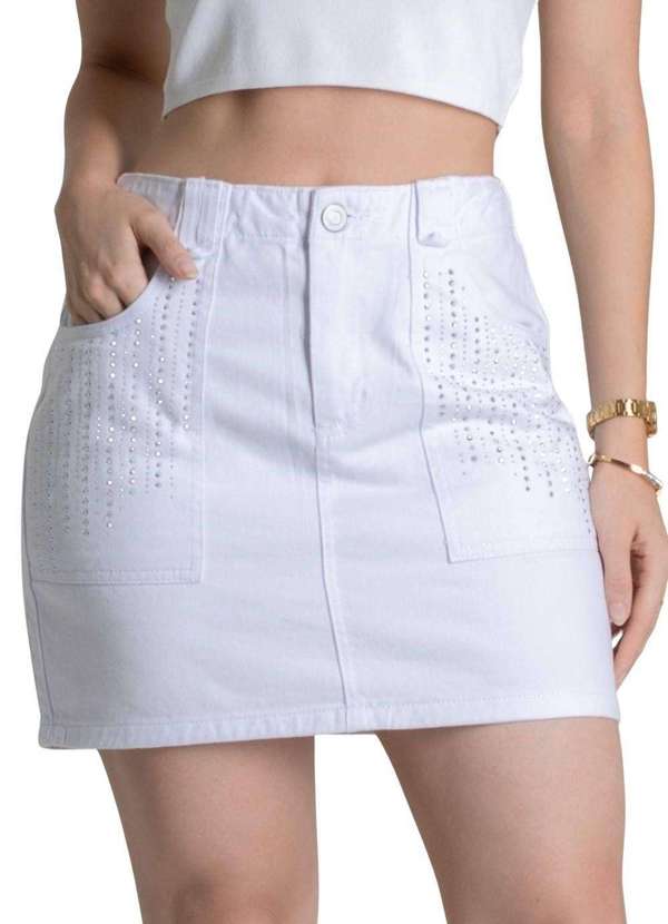 Sawary - Saia Sarja Sawary - 279558 Branco