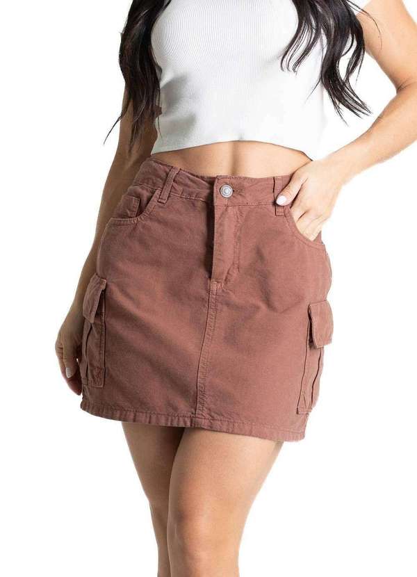 Sawary - Saia Sarja Sawary Cargo - 280355 Marrom