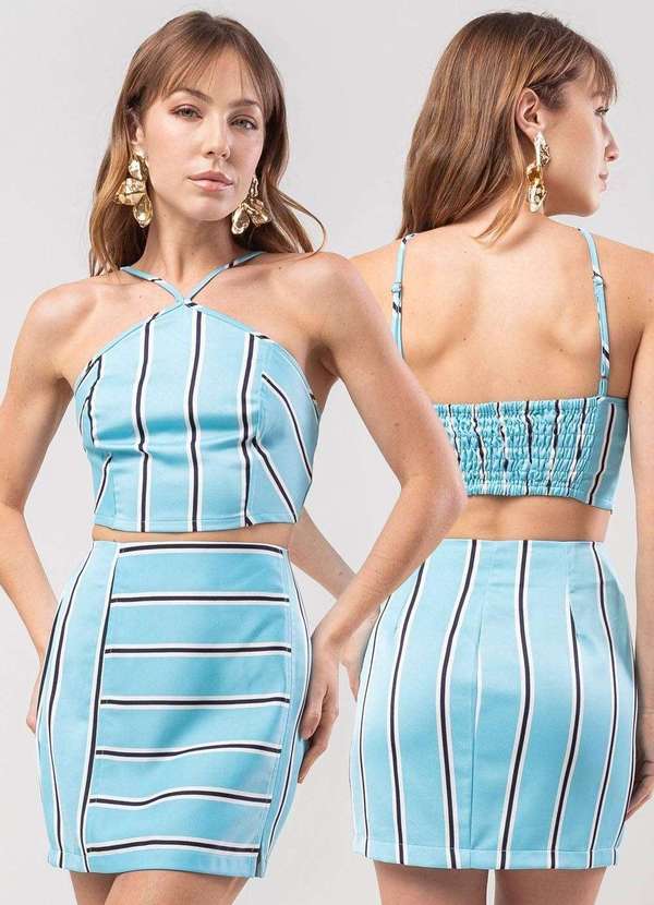 Sawary - Saia Sawary Listrada - 278830 Azul 7