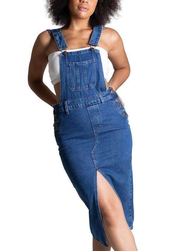 Sawary - Salopete Jeans Sawary Azul