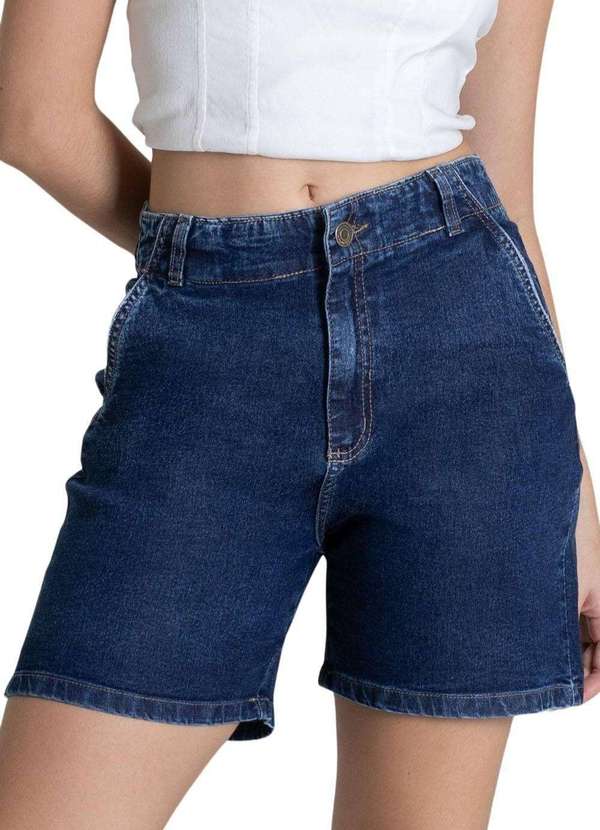 Sawary - Bermuda Jeans Sawary - 278591 Azul